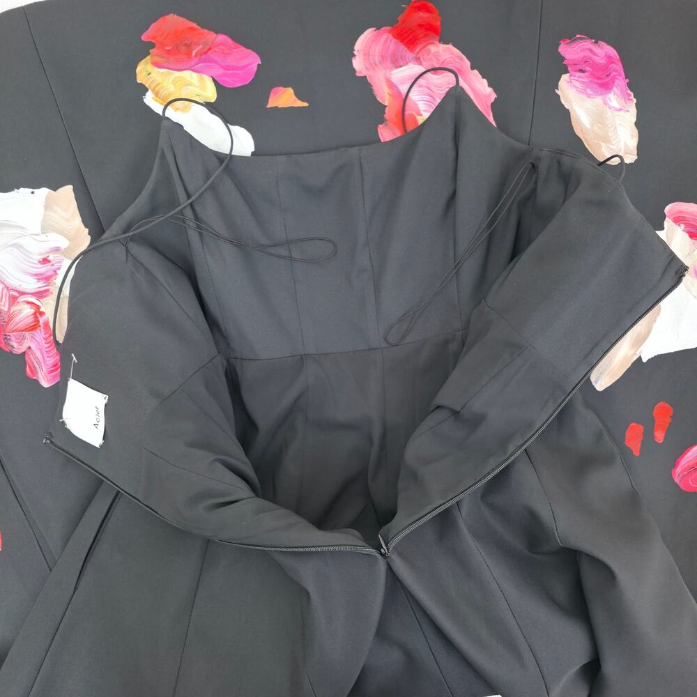 Acler Abstract Samstone Sleeveless A-Line Maxi Gown Dress Sz 6 NWOT - Picture 13 of 15